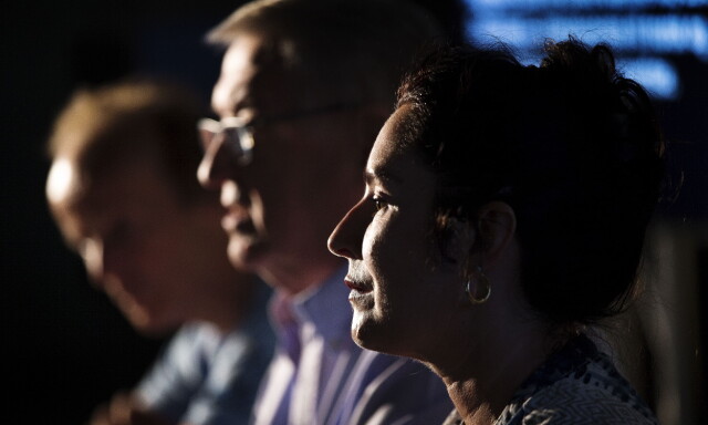 ORDERUD20182506. Veronika og Per Orderud er tilbake på Orderud Gård for å legge fram nye bevis i saken. Nå håper de på at saken blir gjenopptatt.
Foto: Henning Lillegård / Dagbladet .